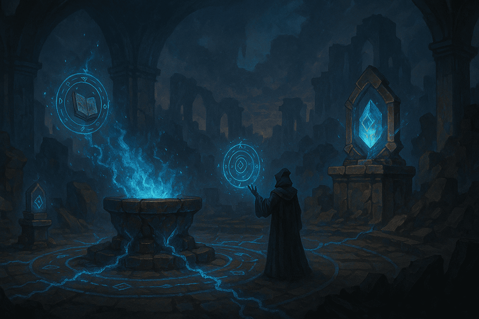 Promotional art for Arcane Assembly